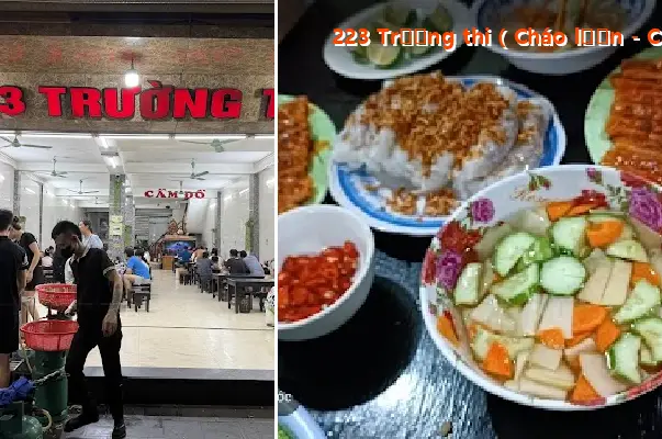 223 Exam School (Eel porridge - Fish - Shrimp cakes)