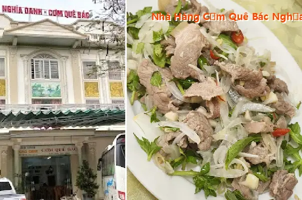 Bac Nghia Oanh Countryside Rice Restaurant - A delicious rice restaurant in Kim Lien, Nghe An.