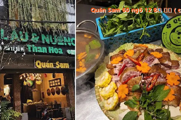 Sam s Restaurant, 60 Alley 12, Bo De (next to 1 Lam Du Street)