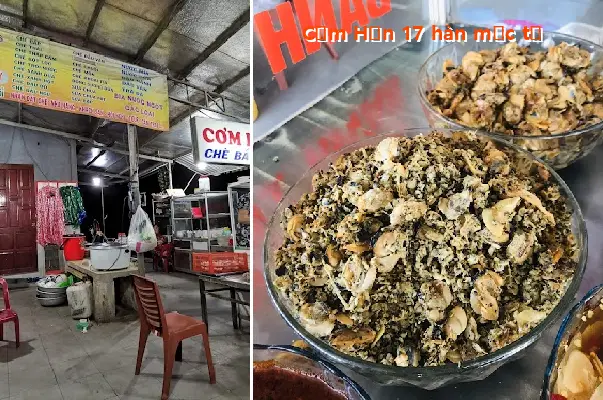 Clam Rice at 17 Han Mac Tu Street