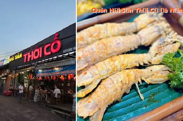 Ancient Style Seafood Restaurant in Da Nang