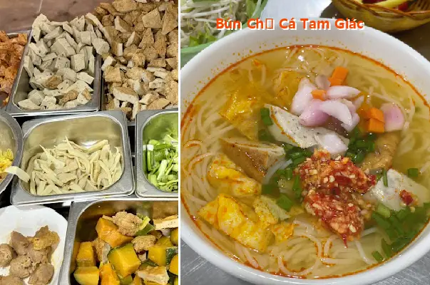 Triangle Fish Cake Noodle Soup