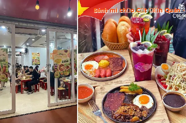 Pan-fried bread at Cot Dien Quan - 105C3 Nghia Tan