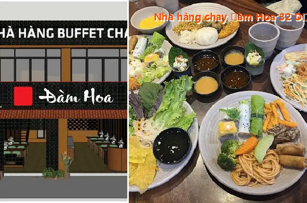 Dam Hoa Vegetarian Restaurant, 32 Dich Vong Hau