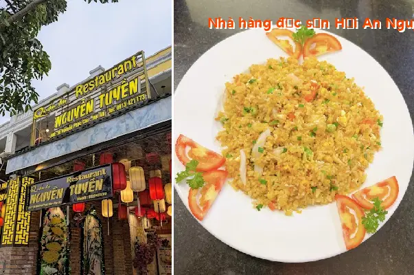 Nguyen Tuyen Restaurant, a Hoi An specialty restaurant.