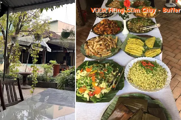 Rose Garden Vegetarian Restaurant - Buffer -cf Garden