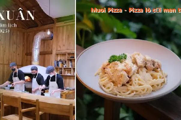 Muoi Pizza - Wood-fired pizza with natural glaze