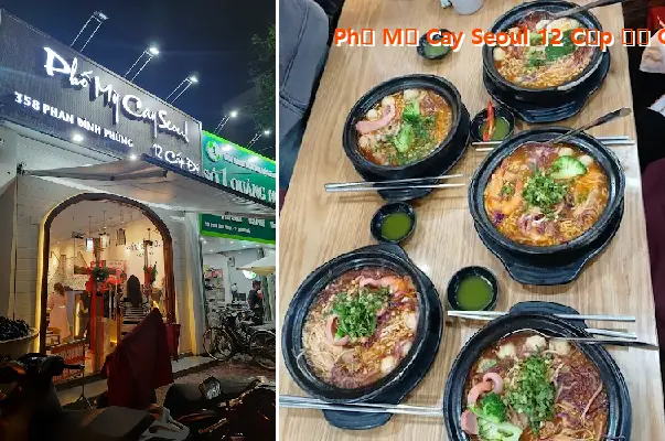 Seoul Spicy Noodle Street 12 Levels in Quang Ngai