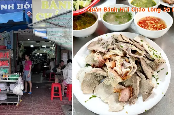 Banh Hoi Chao Long Restaurant 20 Dien Hong
