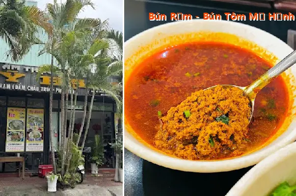 Crab Noodle Soup - Shrimp Noodle Soup at My Hanh, Quy Nhon
