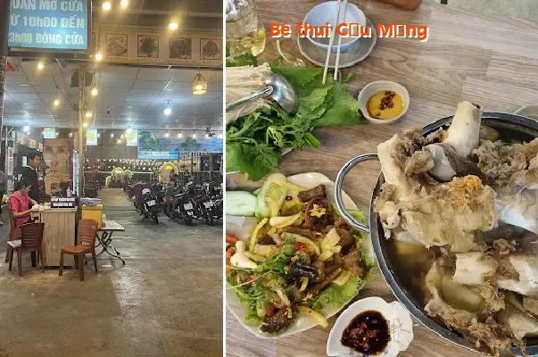 Roasted veal from Cau Mong