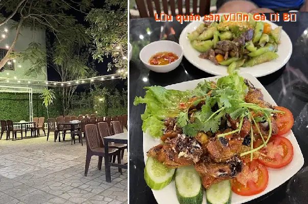 Hotpot restaurant with garden and free-range chicken.