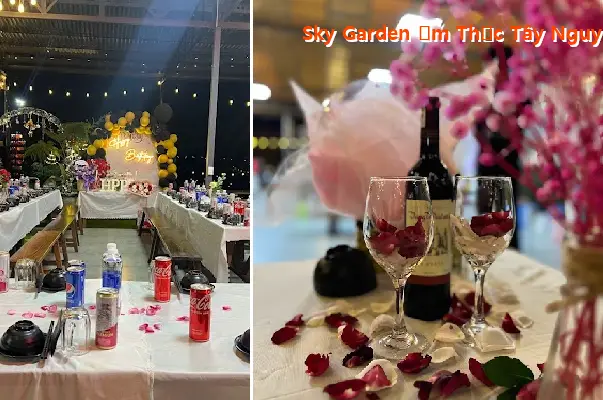 Sky Garden Central Highlands Cuisine Restaurant - The best restaurant in Gia Nghia with the most beautiful view.