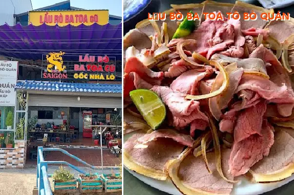 BEEF HOT POT BA TOA TO BEEF RESTAURANT