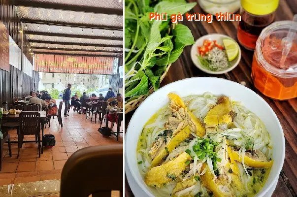 Pho with castrated rooster