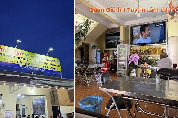 Old Quan Gio restaurant by Tuyen Lam Lake (Uncle Hung)