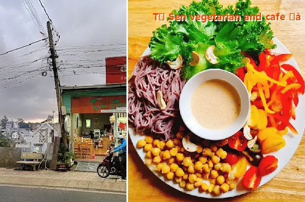 From Sen vegetarian and cafe in Da Lat