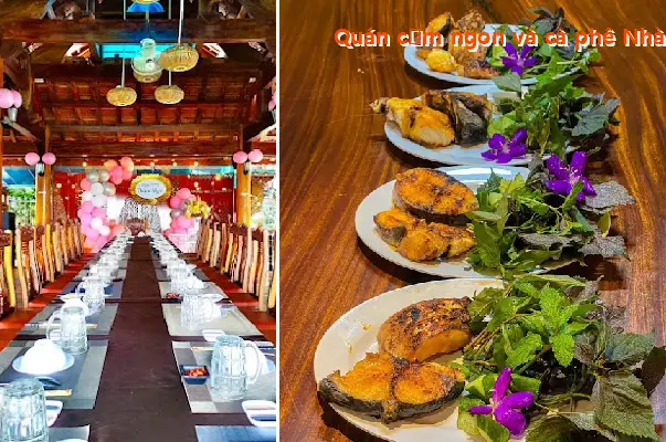 My Home Bao Loc restaurant serves delicious rice dishes and coffee.