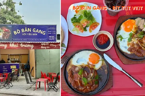 BÒ BẢN GANG - VIETNAMESE STEAK