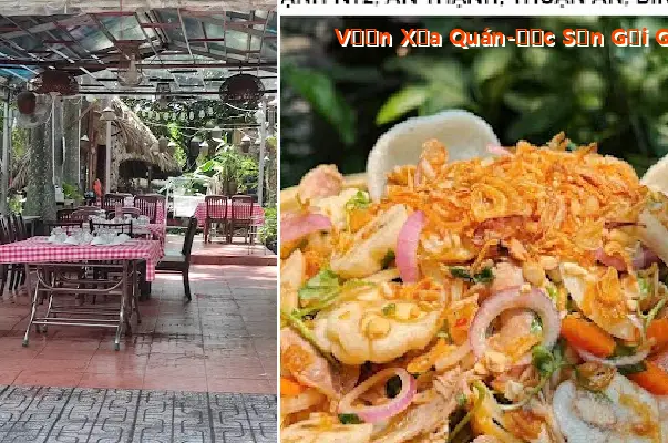 Vuon Xua Quan - Specialty Chicken Salad with Mangosteen