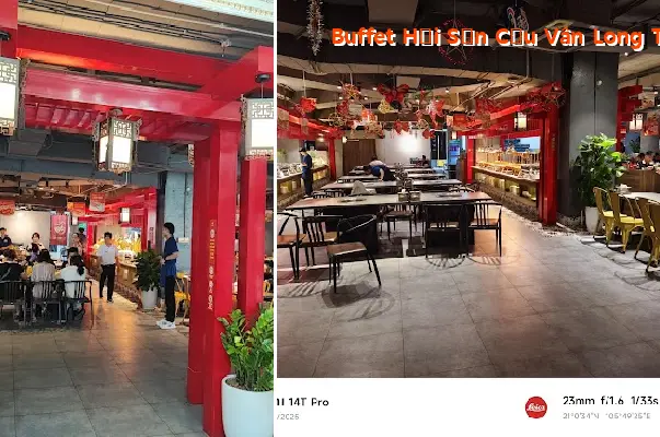 Cuu Van Long Thai Ha Seafood Buffet