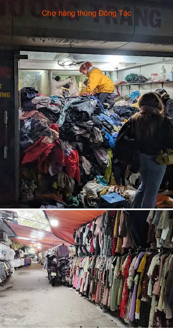 Dong Tac Secondhand Market