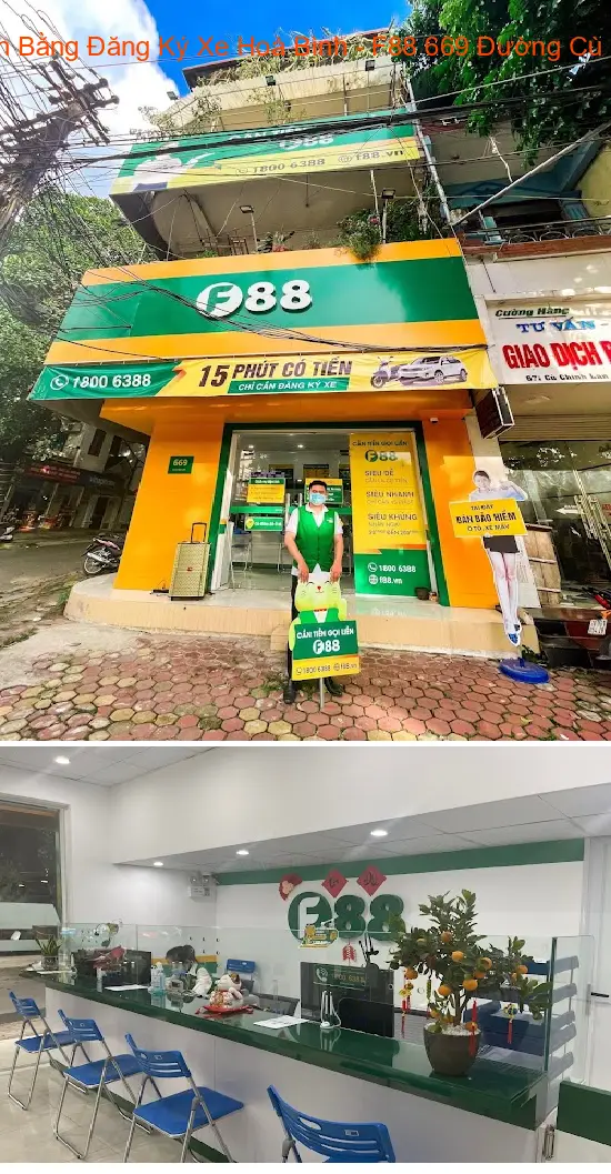 Quick Loans Using Vehicle Registration in Hoa Binh - F88 669 Cu Chinh Lan Street