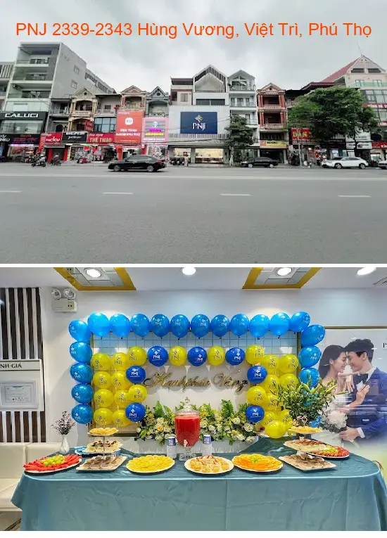 PNJ 2339-2343 Hung Vuong Street, Viet Tri City, Phu Tho Province