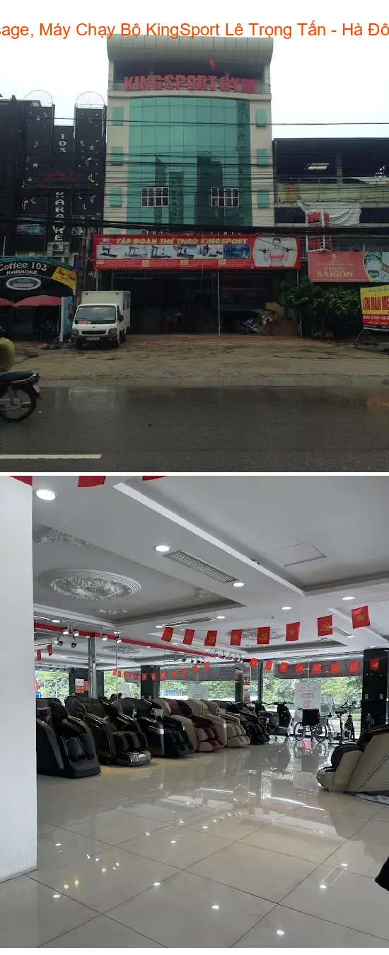 Massage Chairs and Treadmills at KingSport Le Trong Tan - Ha Dong, Hanoi