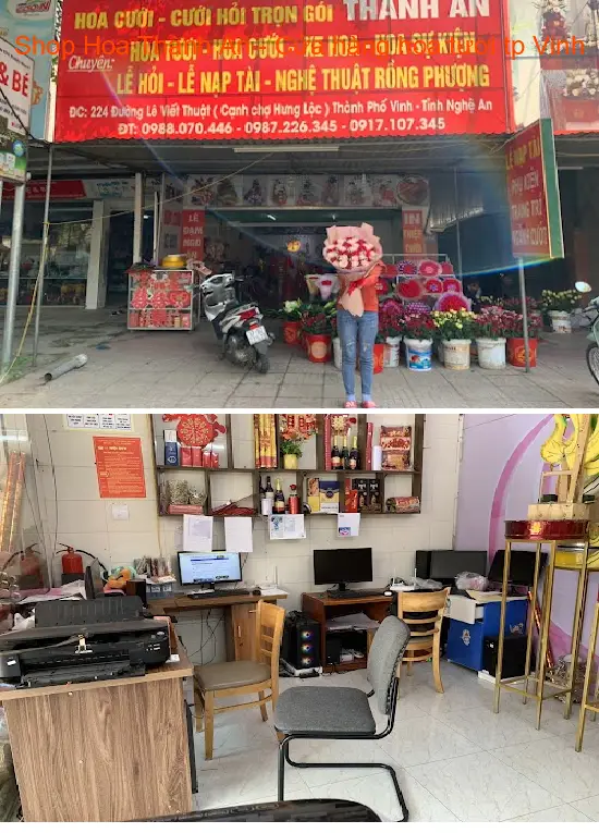 Thanh An Flower Shop - Fresh flower shop in Vinh City