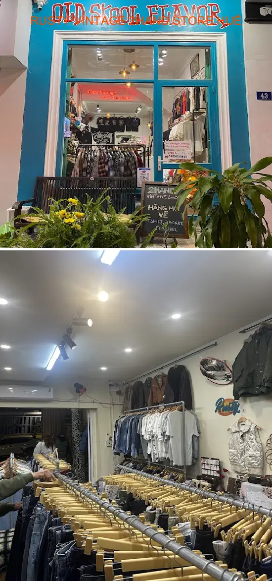 RUSTY VINTAGE 2HAND STORE HUE