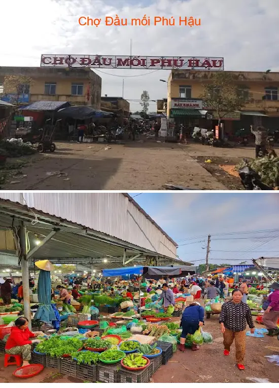 Phu Hau Wholesale Market