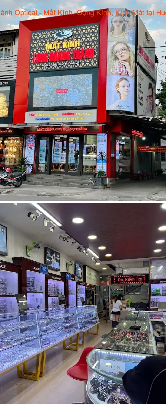 Long Hoang Thanh Optical - Eyeglasses, Eyeglass Frames, Sunglasses in Hue | Nguyen Hue