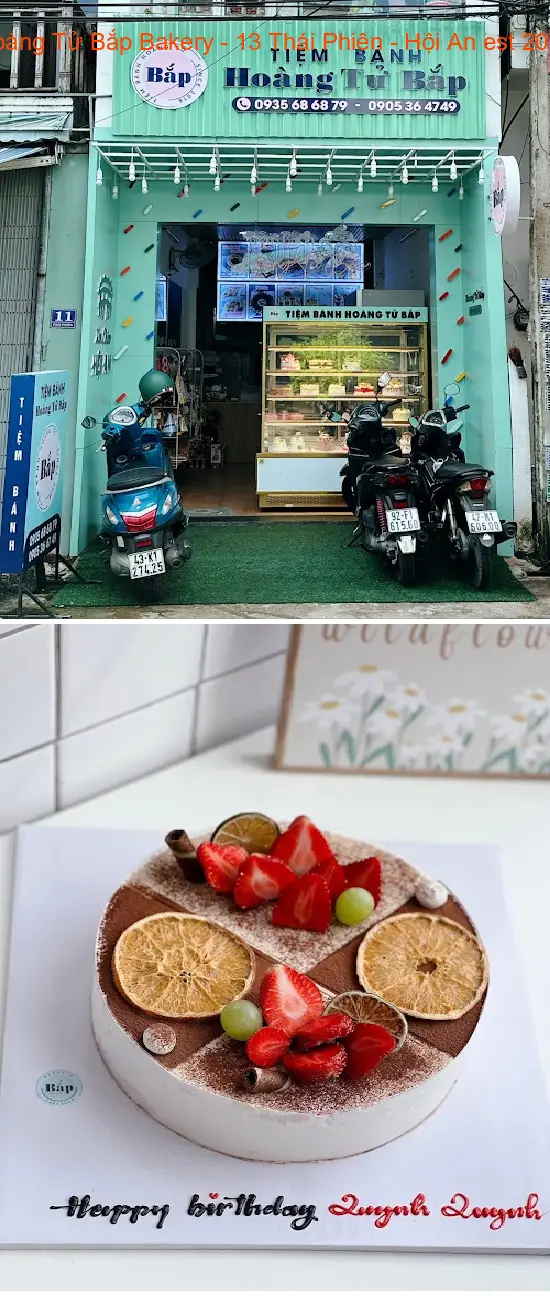 Prince Corn Bakery - 13 Thai Phien Street - Hoi An, established 2016