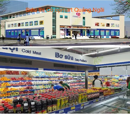 Co.opmart supermarket in Quang Ngai