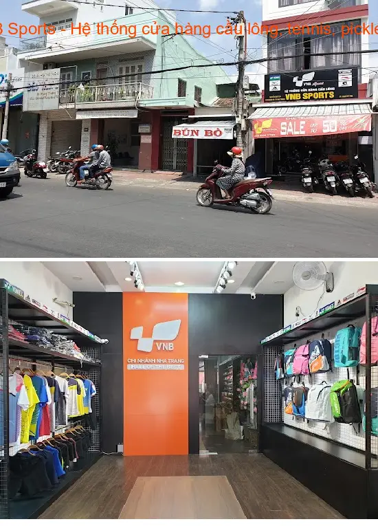 VNB Sports - A chain of stores specializing in badminton, tennis, and pickleball.