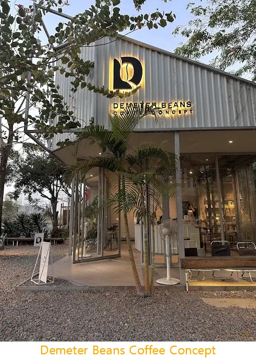Demeter Beans Coffee Concept