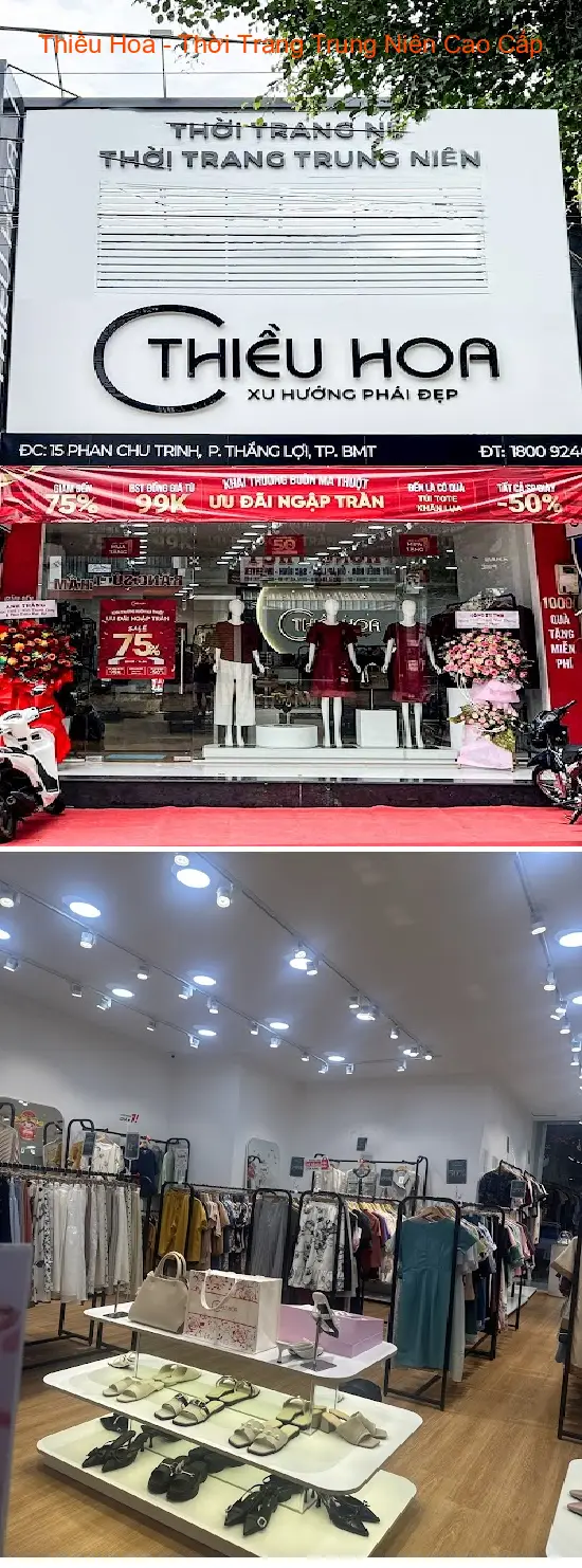 Thieu Hoa - High-End Fashion for Middle-Aged Women