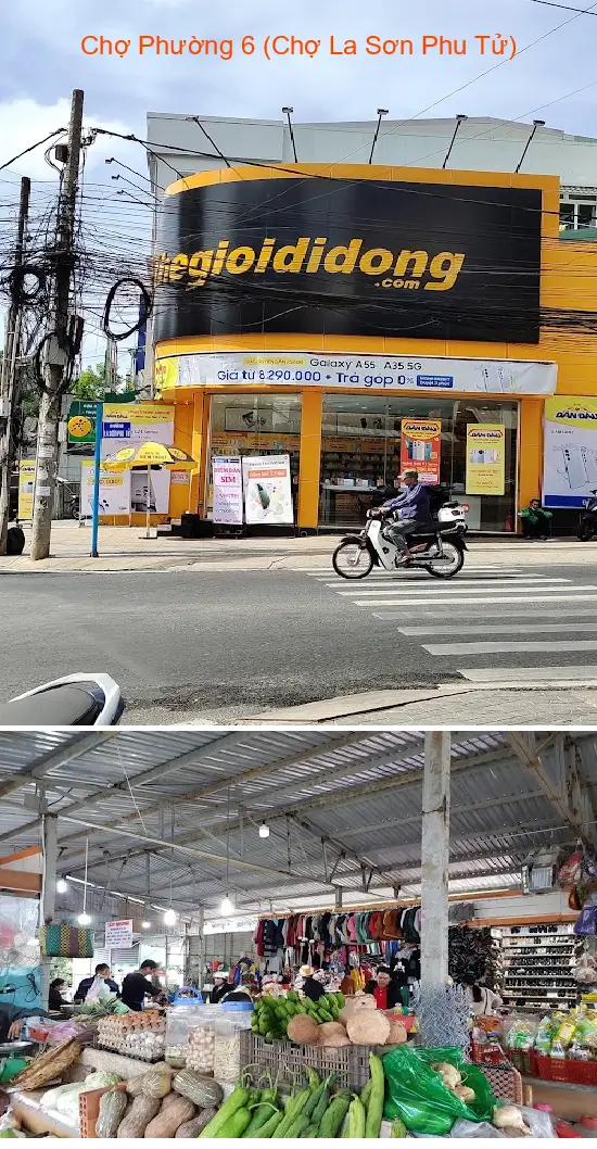 Ward 6 Market (La Son Phu Tu Market)