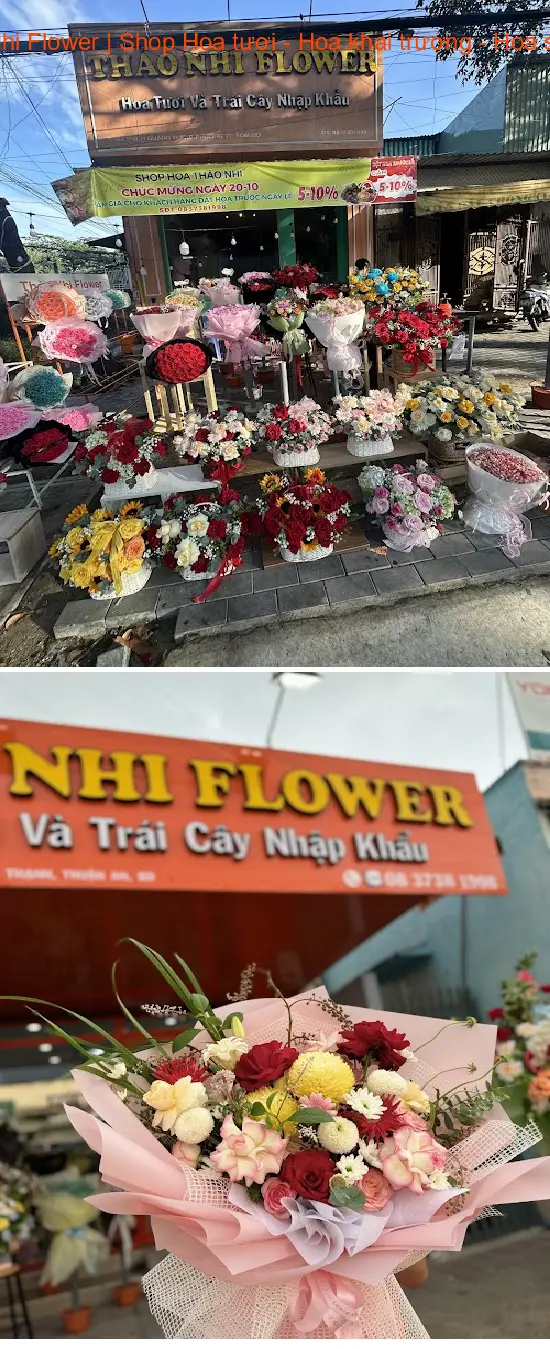 Thao Nhi Flower Shop | Fresh Flowers - Grand Opening Flowers - Event Flowers | Imported Fruits
