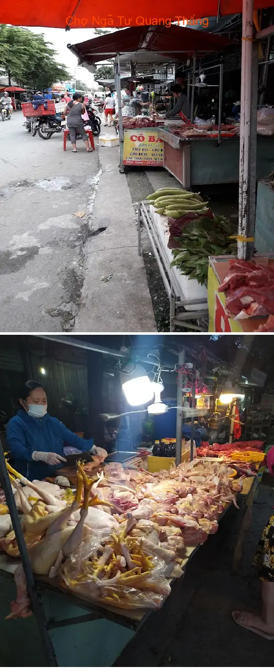 Quang Thang Crossroads Market