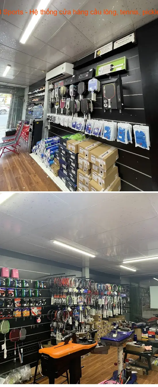 VNB Sports - A chain of stores specializing in badminton, tennis, and pickleball.