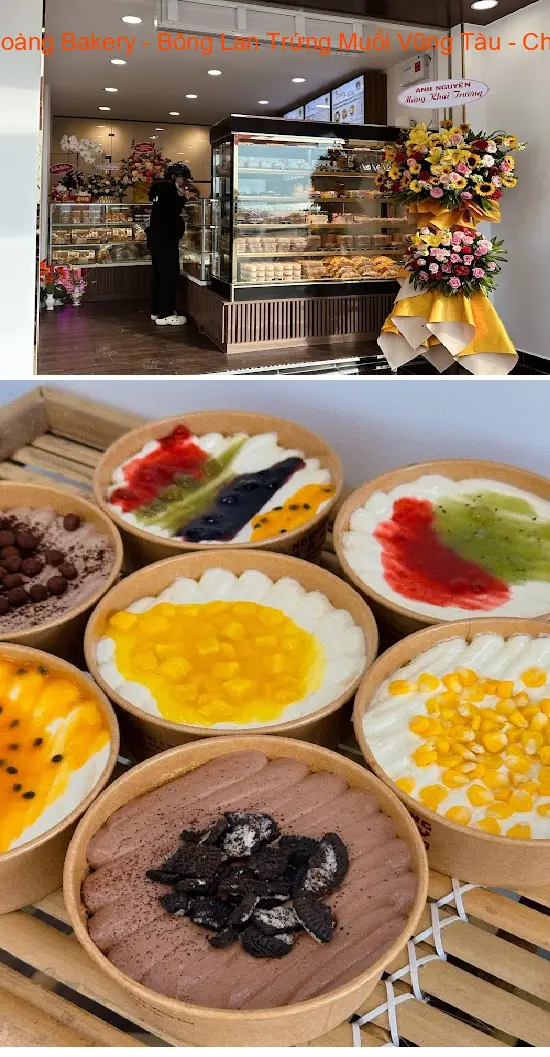 Nguyen Hoang Bakery - Salted Egg Sponge Cake Vung Tau - Branch 2