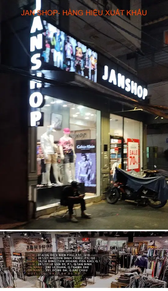 JAN SHOP - EXPORTED BRANDED GOODS