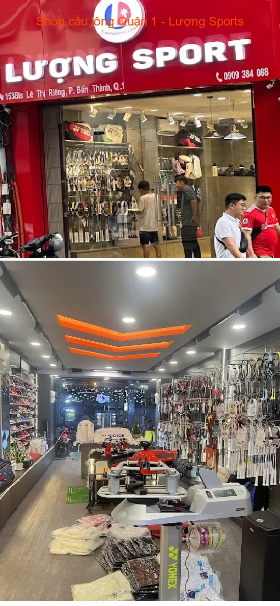 Badminton shop in District 1 - Luong Sports