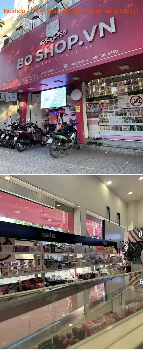 Boshop - Authentic Cosmetics Store, District 1 Branch