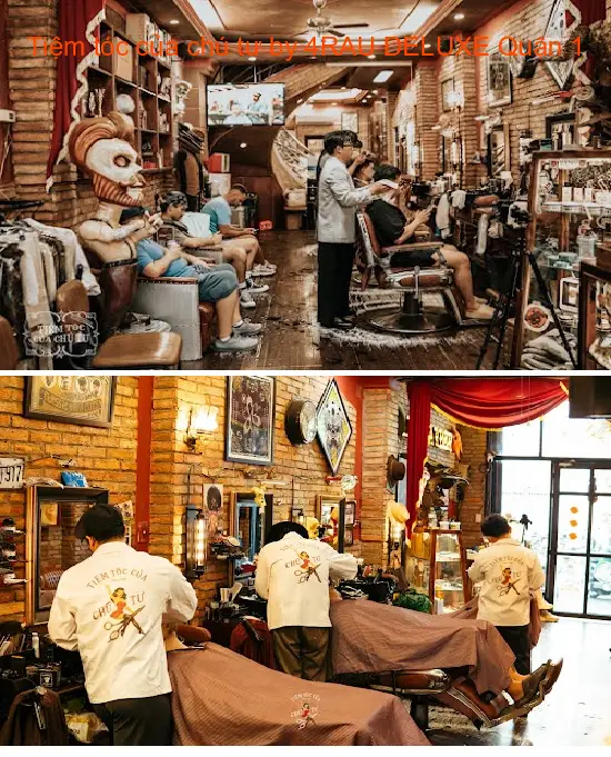 Uncle Tư s barbershop by 4RAU DELUXE District 1