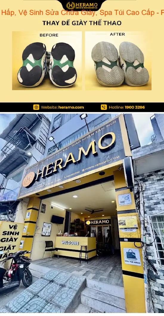 HERAMO (District 1, District 4, District 7) - Shoe Cleaning & Repair, Premium Bag Spa - Premium Shoe Clean & Repair, Dry Cleaner