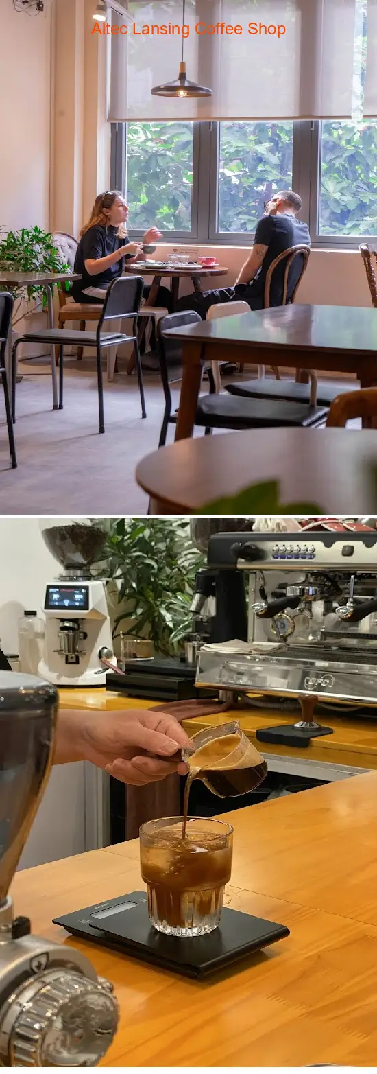 Altec Lansing Coffee Shop