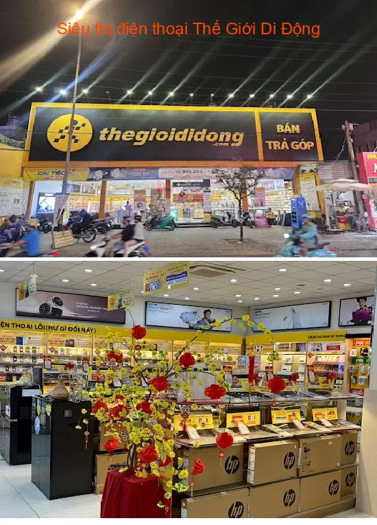 The Gioi Di Dong (Mobile World) mobile phone supermarket